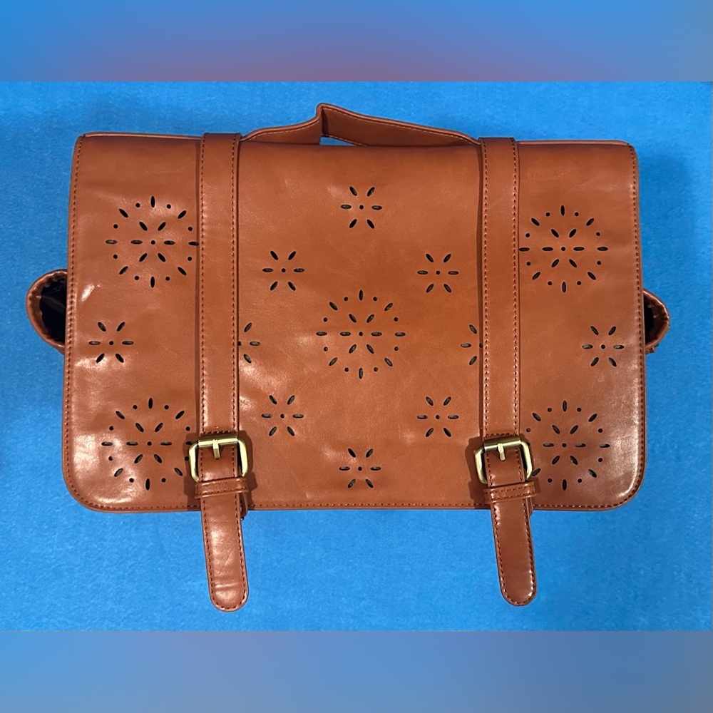 Ecosusi vegan leather laptop bag
